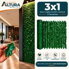 Muro Inglês Jardim Vertical Artificial Painel Decoração